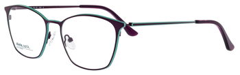 abele optik Brille für Damen in lila / mint 150371